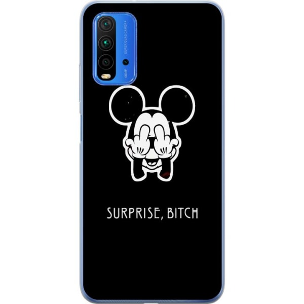 Xiaomi Redmi 9T Gennemsigtig cover Mickey Mouse