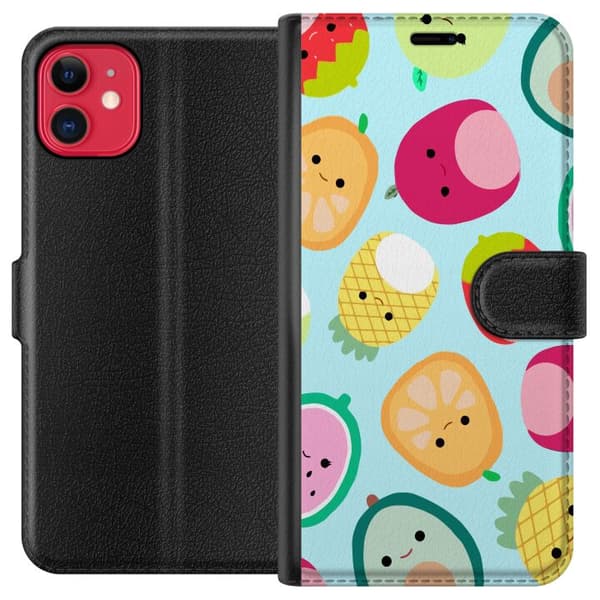 Kompatibel Tegnebogsetui til Apple iPhone 11 Squishmallow