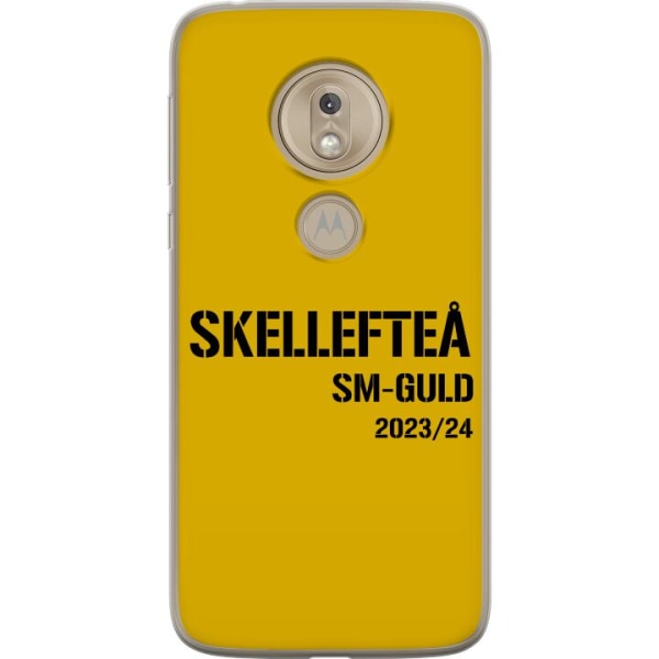 Motorola Moto G7 Play Gennemsigtig cover Skellefteå SM GULD