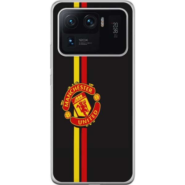 Xiaomi Mi 11 Ultra Gjennomsiktig deksel Manchester United F.C.