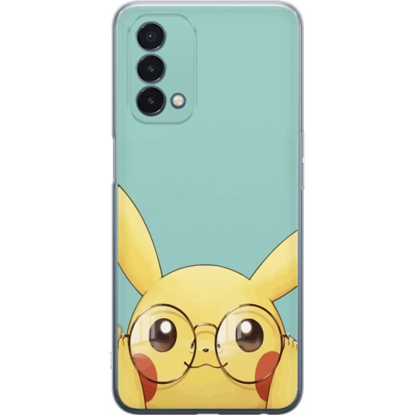 OnePlus Nord N200 5G Läpinäkyvä kuori Pikachu lasit