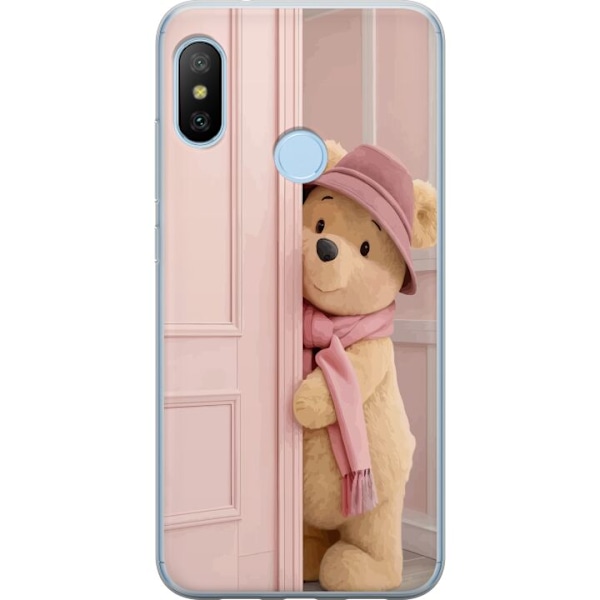 Xiaomi Mi A2 Lite Läpinäkyvä kuori Nalle Puh Disney Motiivi Piirrossarja Klassinen Suosittu Lasten Motiivi Disneyhahmo Ikoninen Hahmo