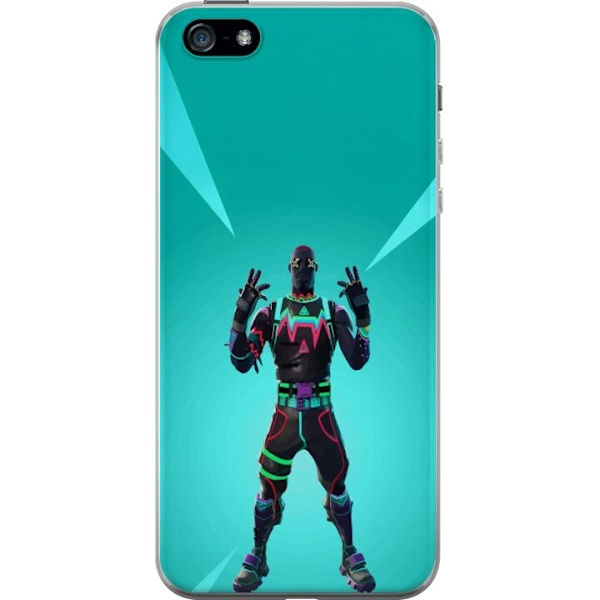 Apple iPhone 5 Genomskinligt Skal black knight fortnite