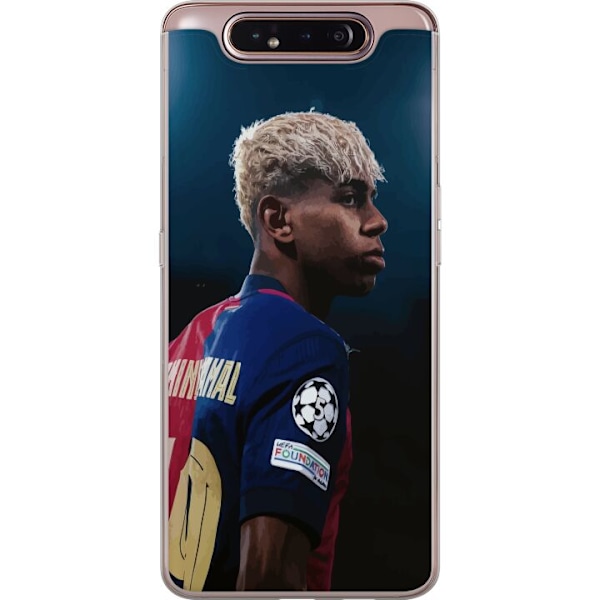 Samsung Galaxy A80 Läpinäkyvä kuori Lamine Yamal - Barcelon