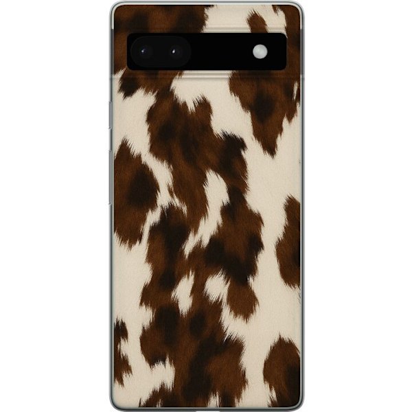 Google Pixel 6a Läpinäkyvä kuori Värisuihku