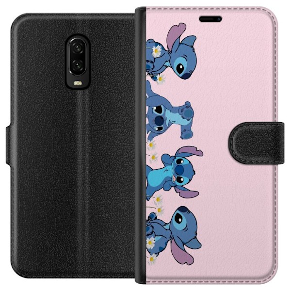 OnePlus 6T Lompakkokotelo  Stitch Nauru & Leikki – Täydelli