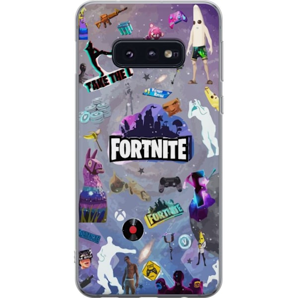 Samsung Galaxy S10e Gennemsigtig cover Fortnite