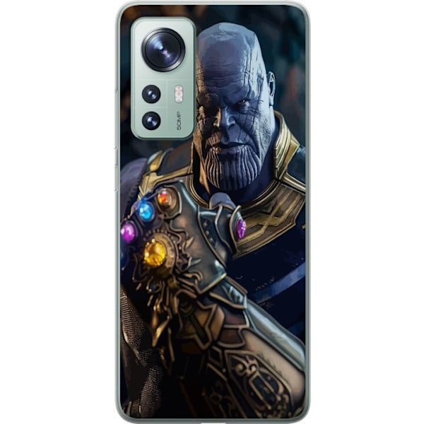 Xiaomi 12 Läpinäkyvä kuori Thanos Marvel