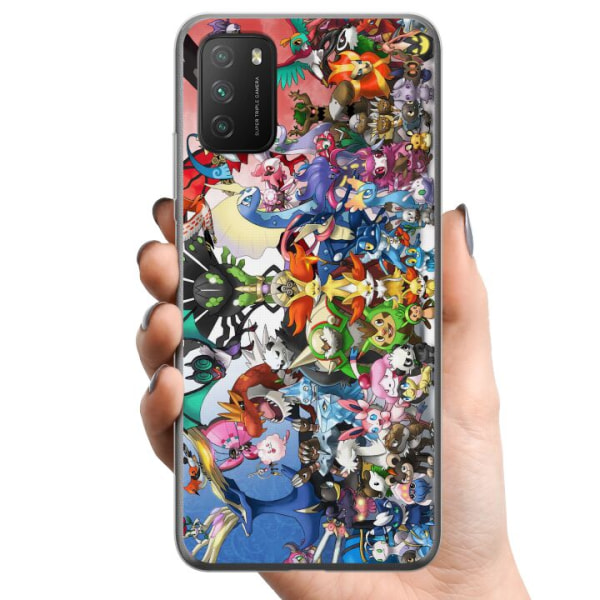 Xiaomi Poco M3  TPU Matkapuhelimen kuori Pokemon