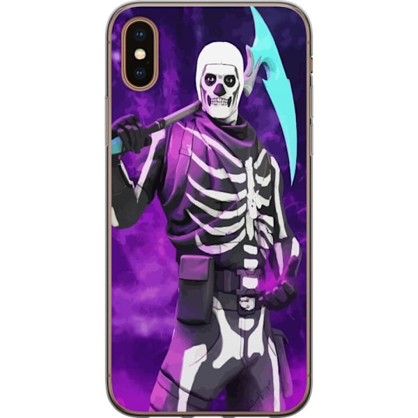 Apple iPhone XS Genomskinligt Skal Fortnite