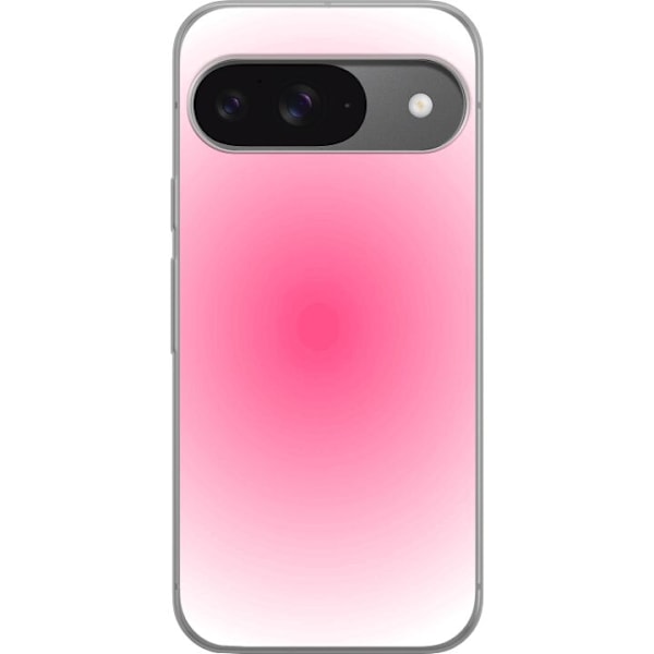 Google Pixel 9 Pro Genomskinligt Skal Rosa Moln