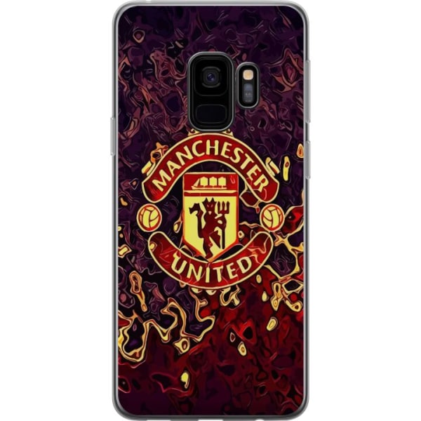Samsung Galaxy S9 Gjennomsiktig deksel Manchester United