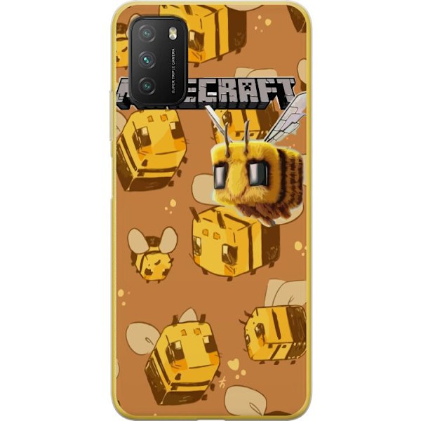 Xiaomi Poco M3  Genomskinligt Skal Minecraft Bi
