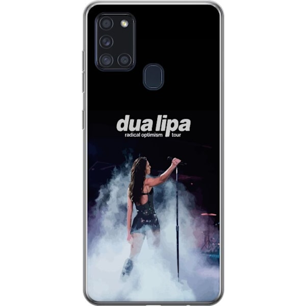 Samsung Galaxy A21s Läpinäkyvä kuori Dua Lipa – Signature Looks & Vibes