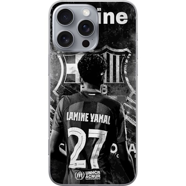 Apple iPhone 16 Pro Max Läpinäkyvä kuori Lamine Yamal