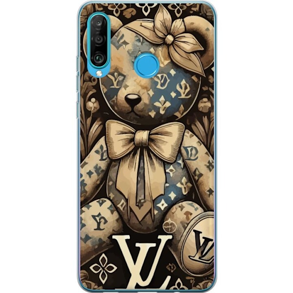 Huawei P30 lite Gjennomsiktig deksel Teddy Vuitton
