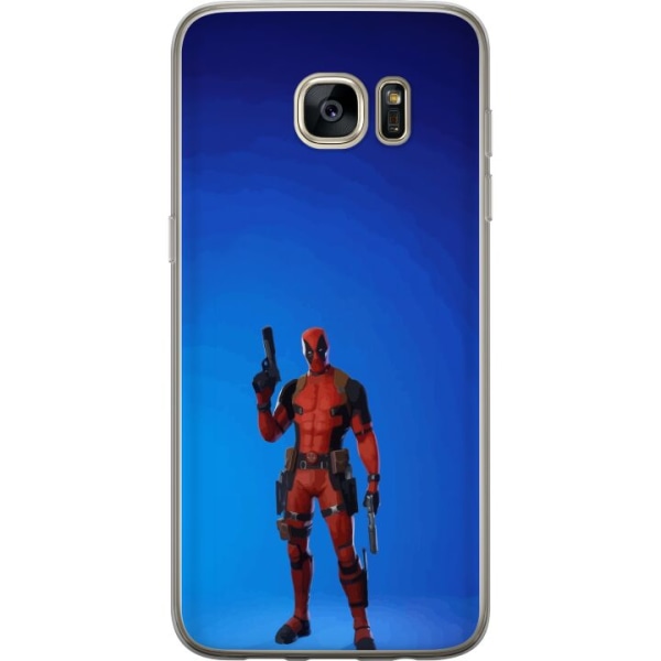 Samsung Galaxy S7 edge Gennemsigtig cover Fortnite - Spider-Ma