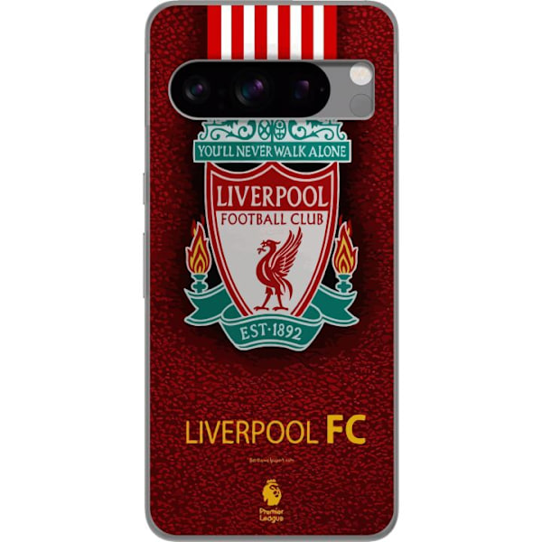 Google Pixel 8 Pro Gjennomsiktig deksel Liverpool FC