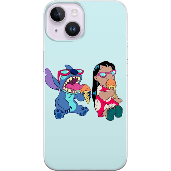 Kompatibelt Mobildeksel til Apple iPhone 14 Lilo & Stitch