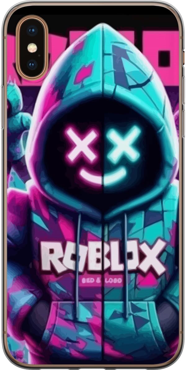 Kompatibelt Mobilskal till Apple iPhone X Roblox | Marshmello