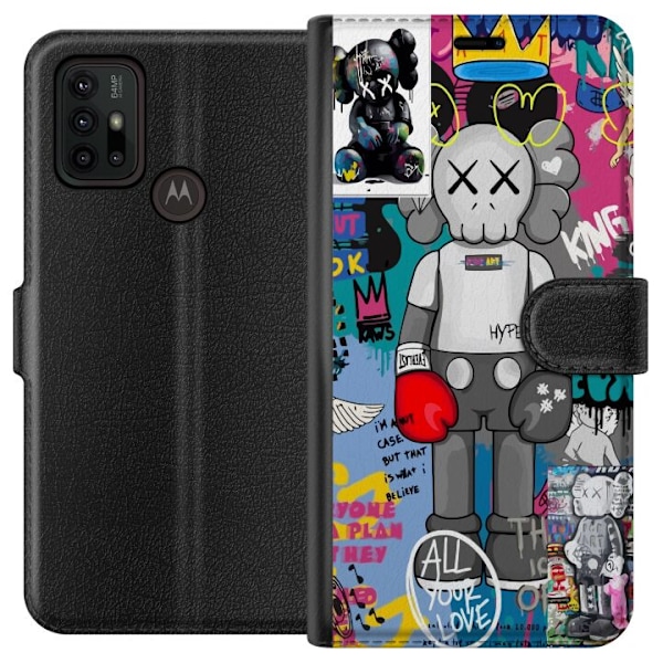 Motorola Moto G30 Lommeboketui Kunst