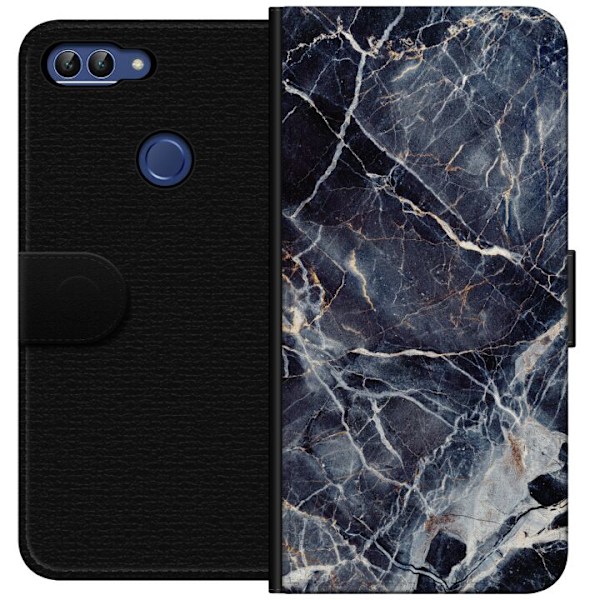 Huawei P smart Tegnebogsetui Marmoreret