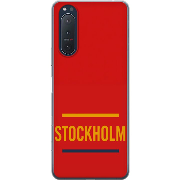 Sony Xperia 5 II Läpinäkyvä kuori Stockholm – Hockey