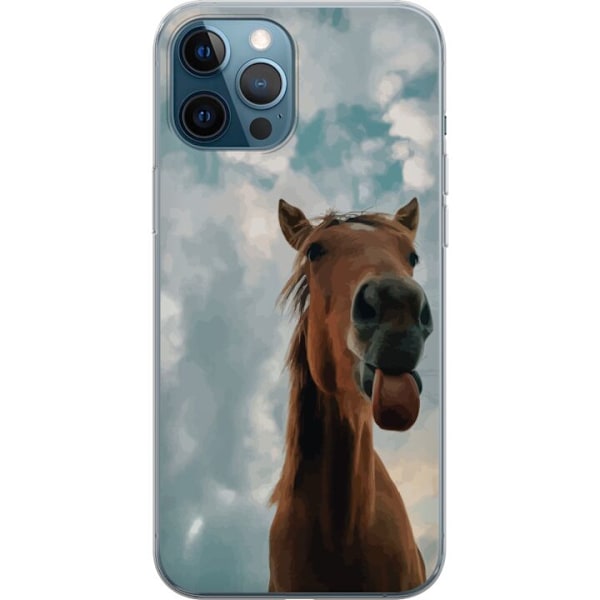 Apple iPhone 12 Pro Gennemsigtig cover Hest