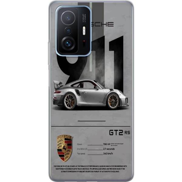 Xiaomi 11T Gennemsigtig cover Porsche 911