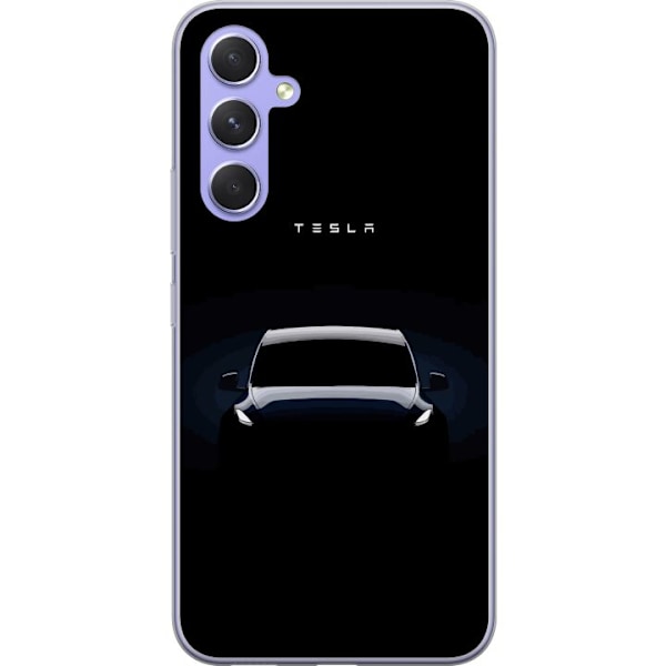 Samsung Galaxy A54 Gennemsigtig cover Tesla