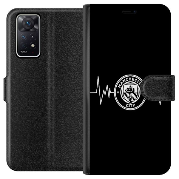 Xiaomi Redmi Note 11 Pro 5G Lompakkokotelo Manchester City F.C