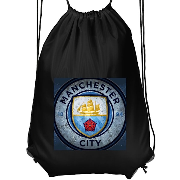 Jumppakassi | Kevyt Treenikassi Aikuisille Manchester City FC musta Aikuinen