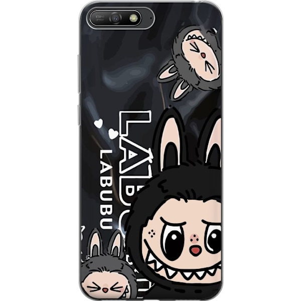 Huawei Y6 (2018) Genomskinligt Skal Labubu Black Energy – Sv