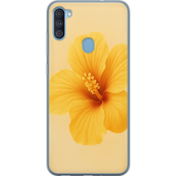 Samsung Galaxy A11 Läpinäkyvä kuori Lemon Zing