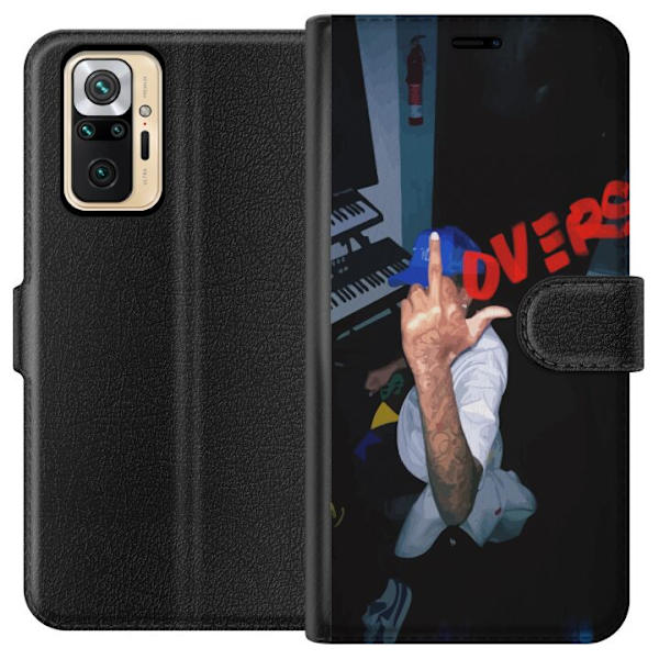 Xiaomi Redmi Note 10 Pro Plånboksfodral Lovers Mystical Romance Kärlek Mystik Design Romantiskt Motiv Populärt Grafiskt Mönster Fashion Stil