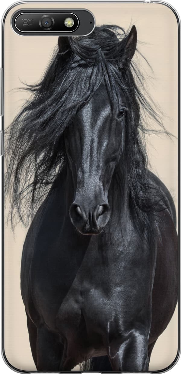 Kompatibelt Mobilskal till Huawei Y6 (2018) Horse