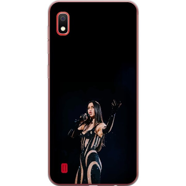 Samsung Galaxy A10 Gjennomsiktig deksel Dua Lipa – Pop Star