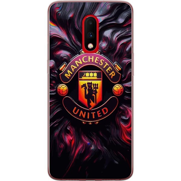 OnePlus 7 Läpinäkyvä kuori Manchester United