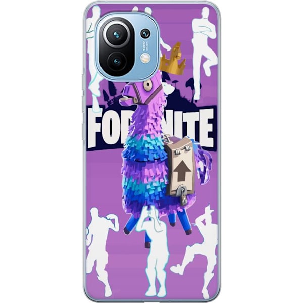 Xiaomi Mi 11 Gennemsigtig cover Fortnite