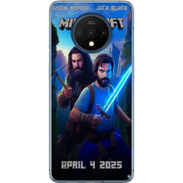 OnePlus 7T Genomskinligt Skal A Minecraft Movie