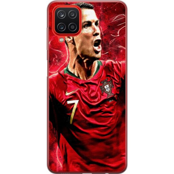 Samsung Galaxy A12 Deksel / Mobildeksel - Cristiano Ronaldo