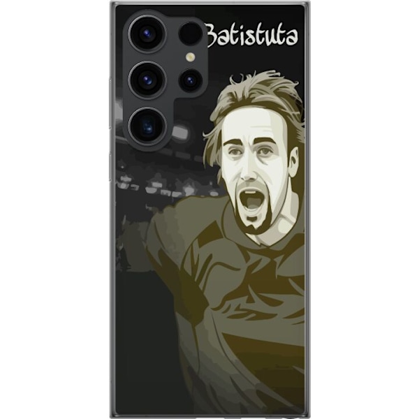 Samsung Galaxy S24 Ultra Läpinäkyvä kuori Gabriel Batistuta