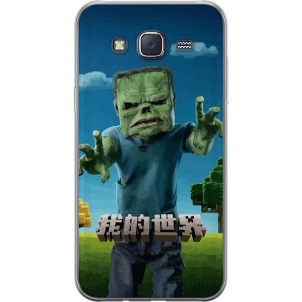 Samsung Galaxy J5 Genomskinligt Skal A Minecraft Movie