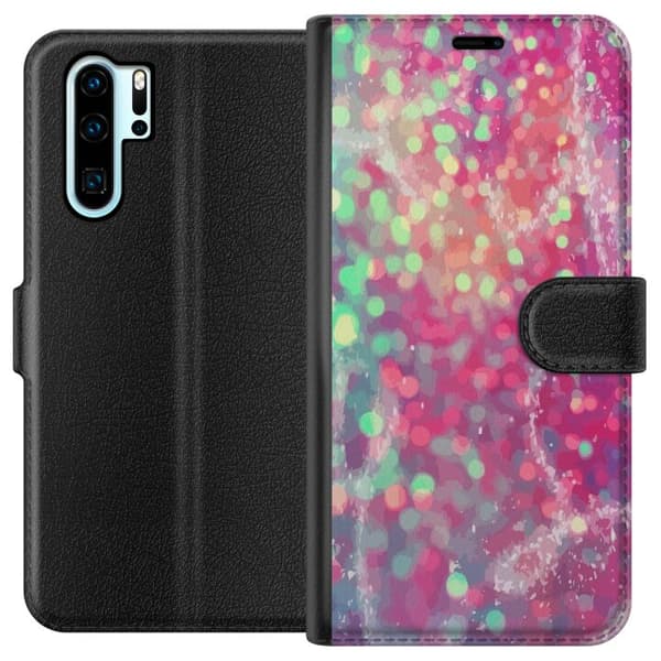 Kompatibelt Lommeboketui til Huawei P30 Pro Glitre