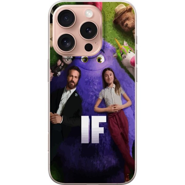 Apple iPhone 16 Pro Läpinäkyvä kuori IF: Låtsaskompisar