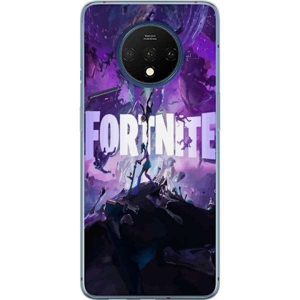 OnePlus 7T Läpinäkyvä kuori Fortnite