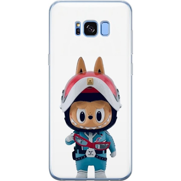 Samsung Galaxy S8+ Läpinäkyvä kuori How2work Labubu hirviöt x Ultraman Blue -hahmo