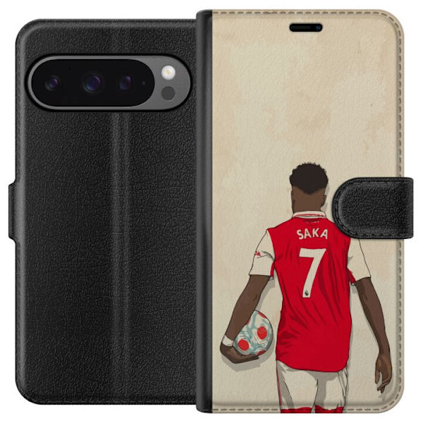 Google Pixel 9 Pro XL Tegnebogsetui Arsenal FC Fodbold Arsenal FC Motiv Spiller Premier League England Populær Sport Fodboldstjerne London