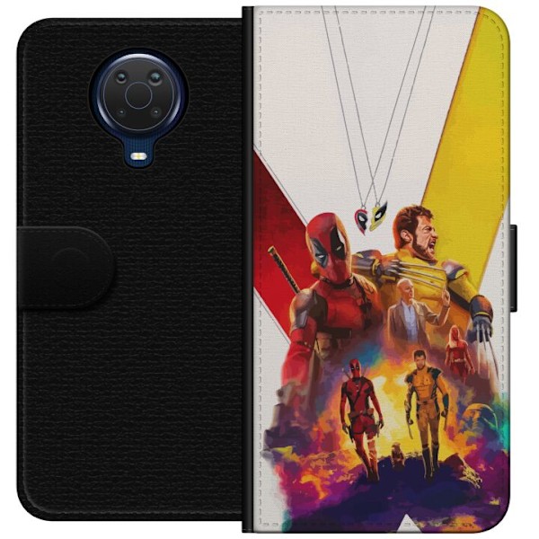 Nokia G20 Lommeboketui Wolverine Deadpool