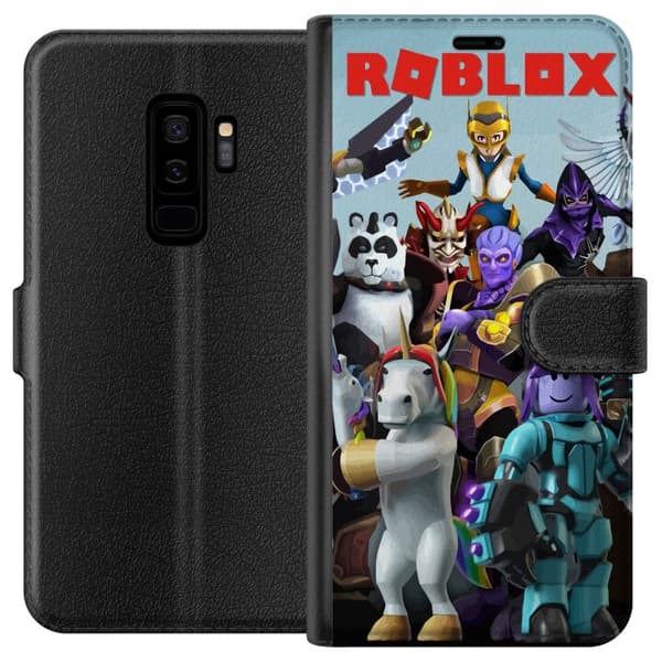 Kompatibel Tegnebogsetui til Samsung Galaxy S9+ Roblox